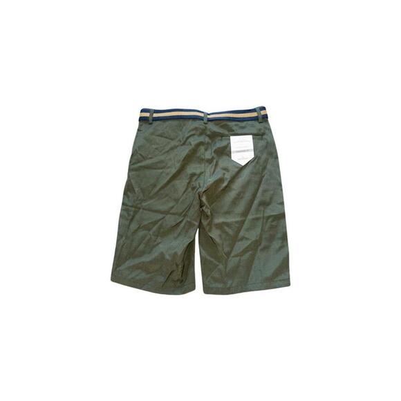 Craft Flow Boys Green Shorts Shorts w/ Belt Size 16. New With Tags - Picture 2 of 2
